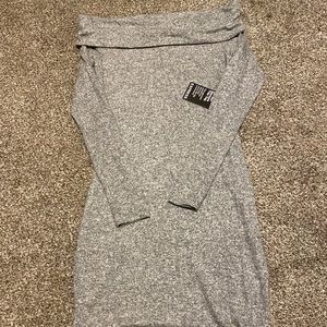EXPRESS off shoulder sweater dress
